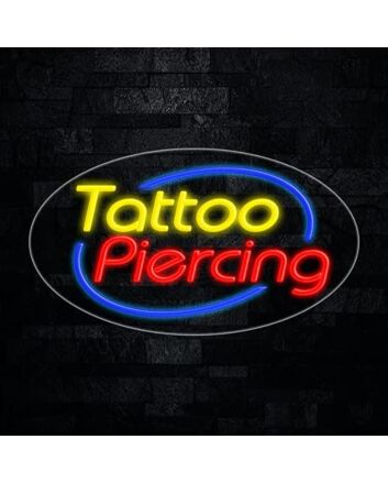 Tattoo Piercing led neon Sign LED Light Sign