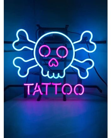 TATTOO Skull Neon Signs