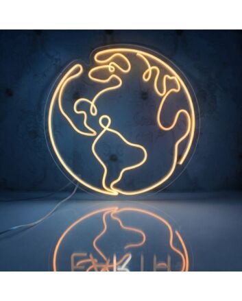 Earth Aesthetic LED Sign