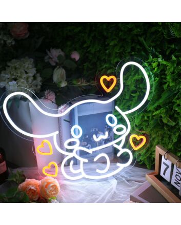 Cinnamon Dog Neon Sign