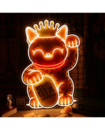 Lucky Cat Neon Sign