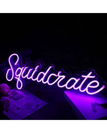 Squidnate Neon Sign
