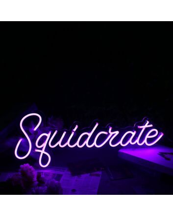 Squidnate Neon Sign
