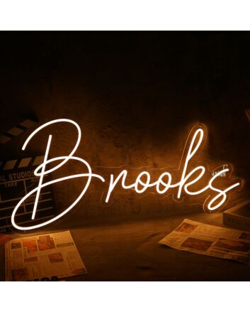Brooks Neon Sign