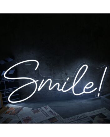 Smile Neon Sign