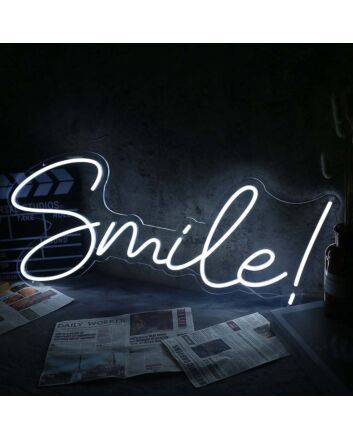 Smile Neon Sign
