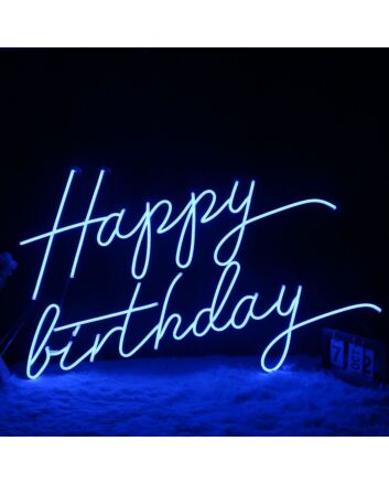 Happy Birthday Neon LED Sign
