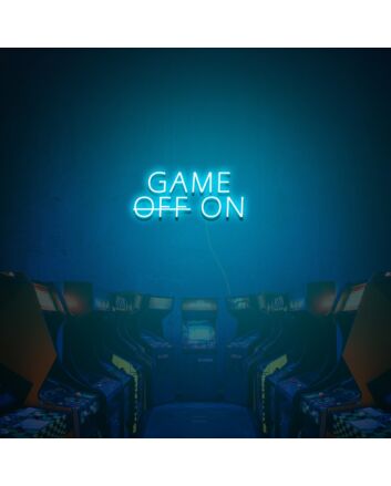 GAME ON Neon Sign