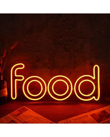 FOOD Neon LED Sign