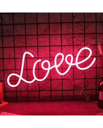 Love Red Neon LED Sign
