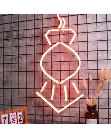 Red Lamp Neon Sign