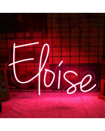 Eloise Red Neon Sign