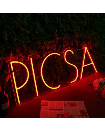 PLCSA Red Neon Sign