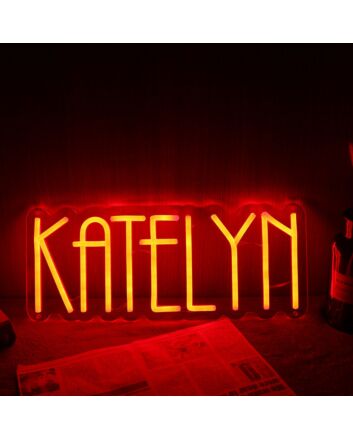 Katelym Red Neon Sign