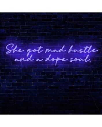 She's Got Mad Hustle LED Neon Sign