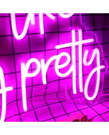 You Are Like Really Pretty Purple Neon Sign