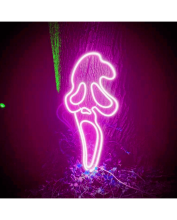 Scary Ghost LED Neon Sign