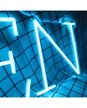 CHEN Blue Neon Sign