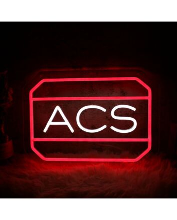 ACS Logo Neon Sign