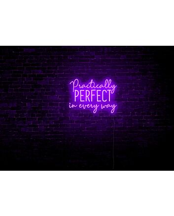 Practically Perfect LED Neon Sign