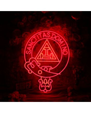 Sanctitasdomino Logo Neon Sign