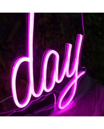 Yay It Is Lash Day Pink Neon Sign