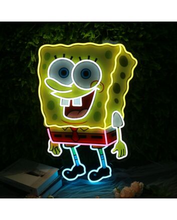 Spongebob 3D Neon Sign