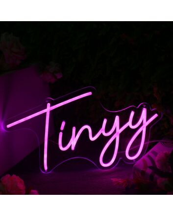 Tinyy Pink Neon Sign