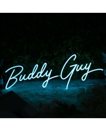 Buddy Guy Blue Neon Sign