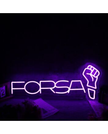 FORSA Dark Purple Neon Sign