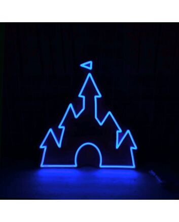Castle Neon Sign