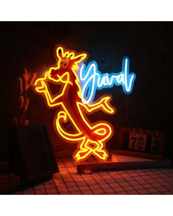 Mulan Character Mushu Custom Neon Sign