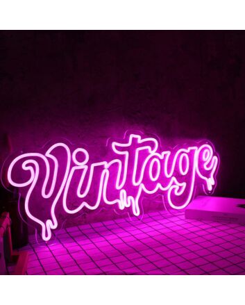 Melting Vintage Custom Neon Sign