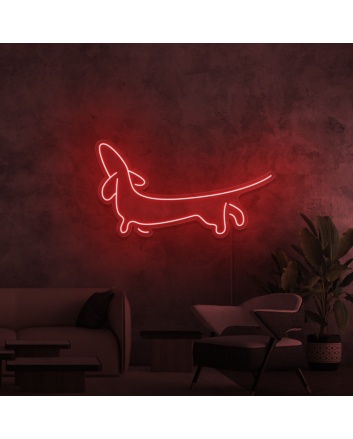 Dachshund Neon Sign