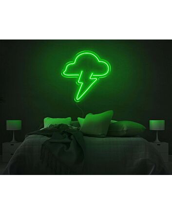 Cloud Lightning Neon Sign