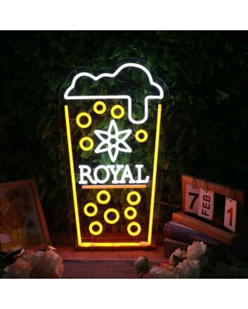 Royal Pure Beer Custom Neon Sign