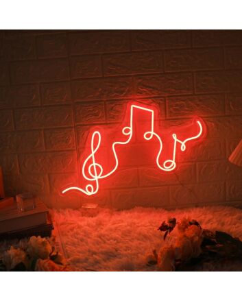 Music Nodes Neon Signs