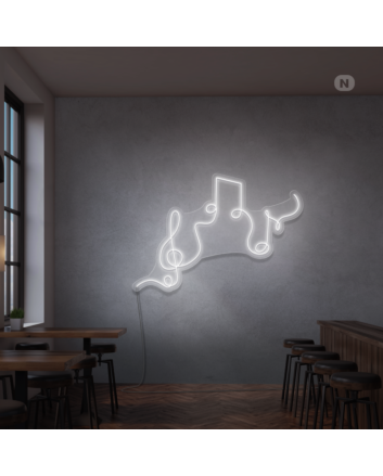 Music Nodes Neon Signs