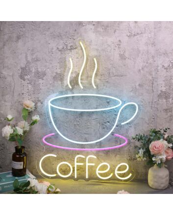 Hot Coffee Custom Neon Sign