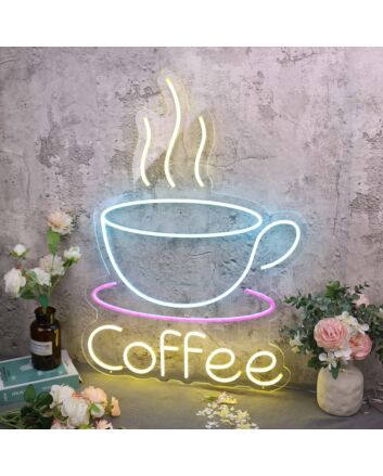 Hot Coffee Custom Neon Sign
