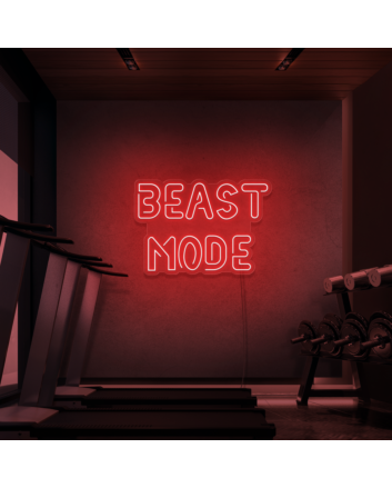 Beast Mode Neon Signs