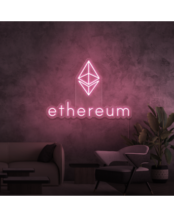Ethereum neon signs
