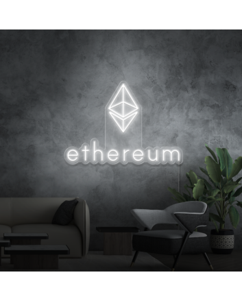 Ethereum neon signs