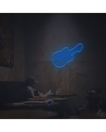 Classic Gittar LED Neon Sign