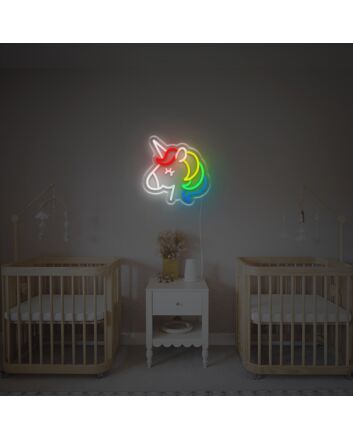 Unicon Head LED Neon Sign