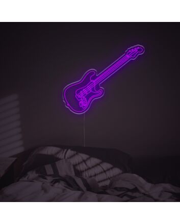 Electric Guitar LED Neon Sign