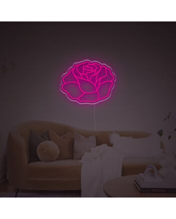 Rose Flower LED Neon Sign