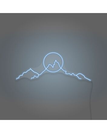 Mountain LED Neon Sign