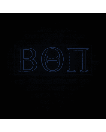 Beta Theta Pi ΒΘΠ LED Neon Sign for Brotherhood Events and Fraternity Decor