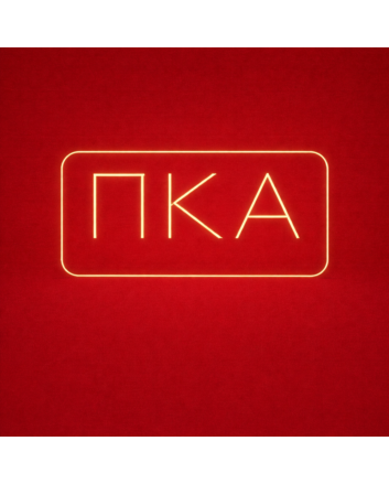Pi Kappa Alpha ΠΚΑ LED Neon Sign Celebrating Brotherhood and Leadership